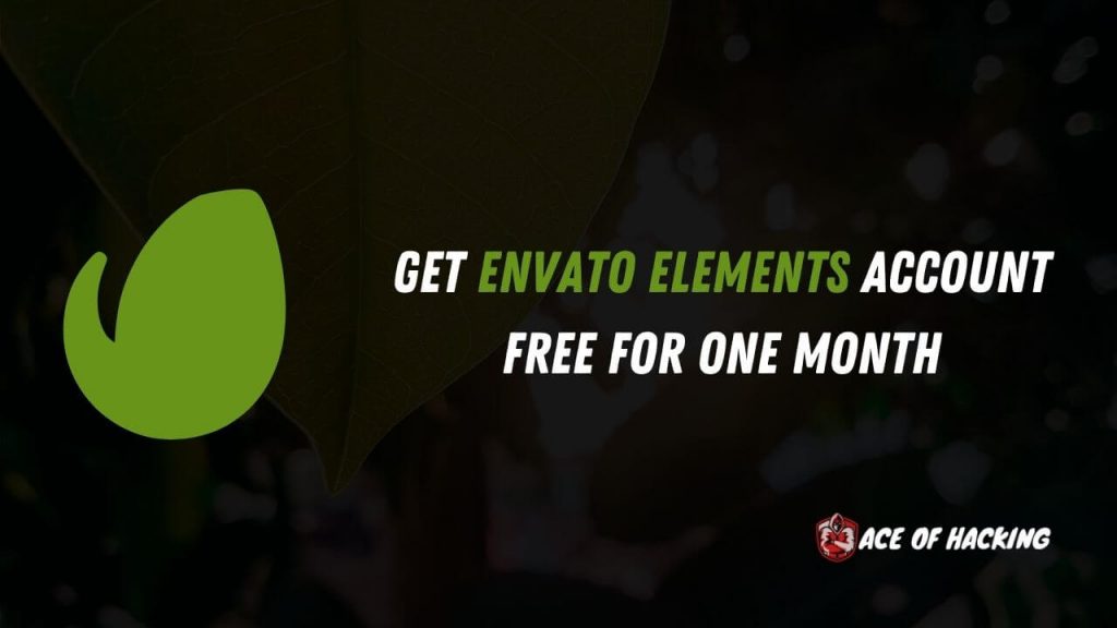 Get Envato Elements Account Free For One Month