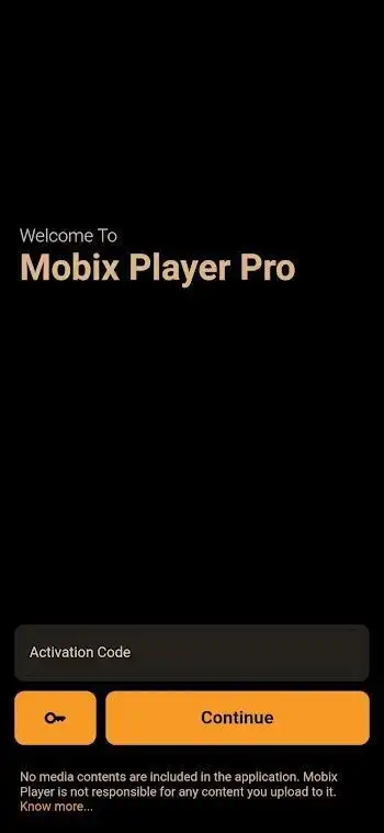 Mobix Player App
